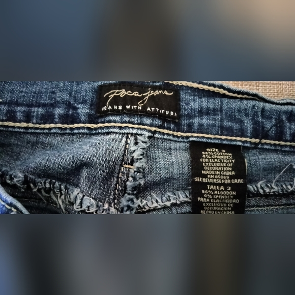Paco Women's Blue Jeans Size 3, these Jeans have Stretch - Picture 9 of 9